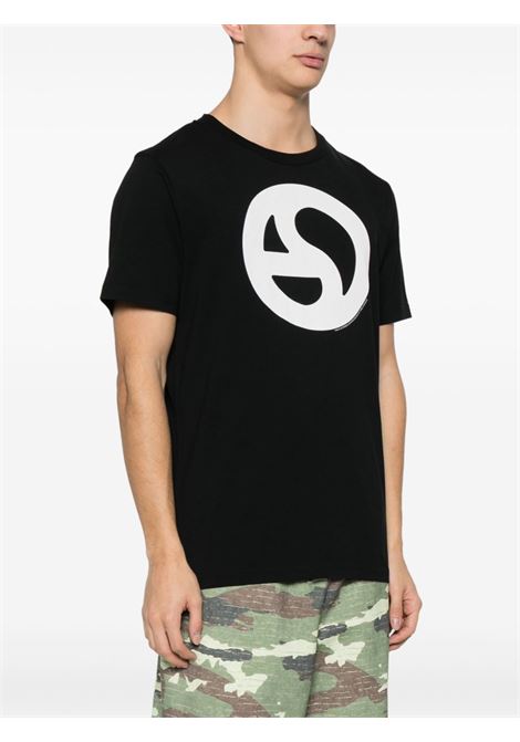 t-shirt con logo unisex nero in cotone ACNE STUDIOS | CL0265900